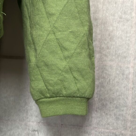 Universal Thread Relaxed Fit Green Diamond Quilted Pullover Hoodie (Size: XS) - Picture 10 of 12